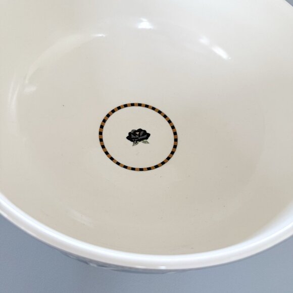 Anthropologie The Bistro Tile Stoneware Candy Bowl Halloween Edition NEW - Picture 8 of 12